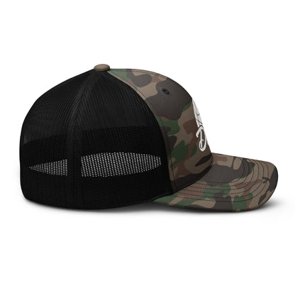 Open Gym Camouflage Trucker Hat