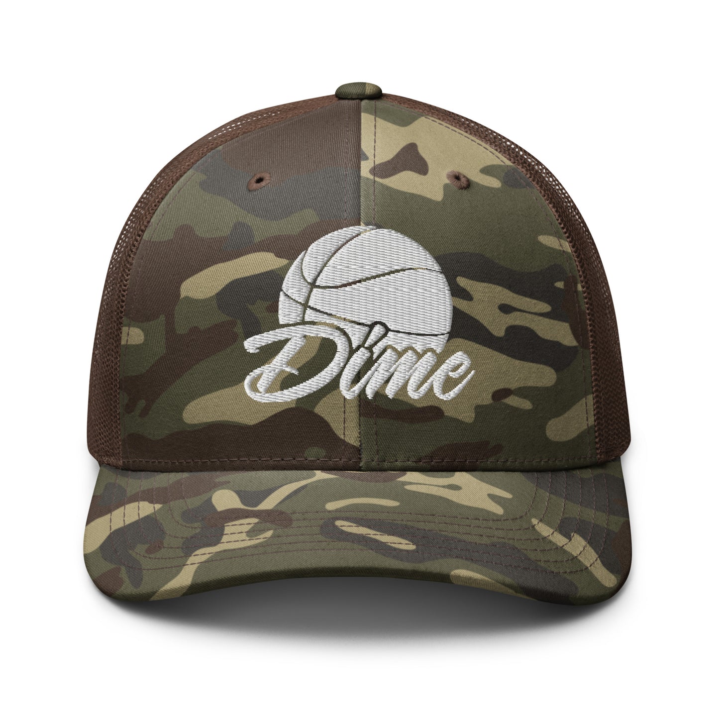 Open Gym Camouflage Trucker Hat