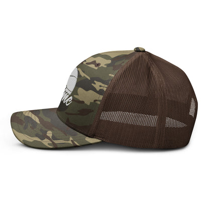 Open Gym Camouflage Trucker Hat