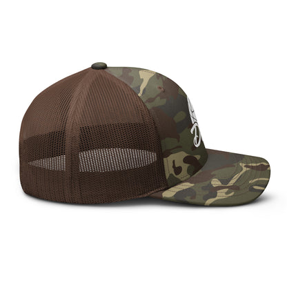 Open Gym Camouflage Trucker Hat