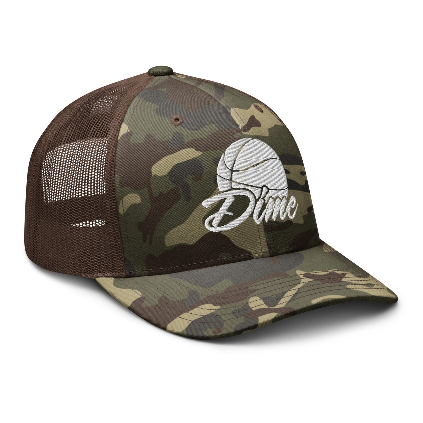 Open Gym Camouflage Trucker Hat