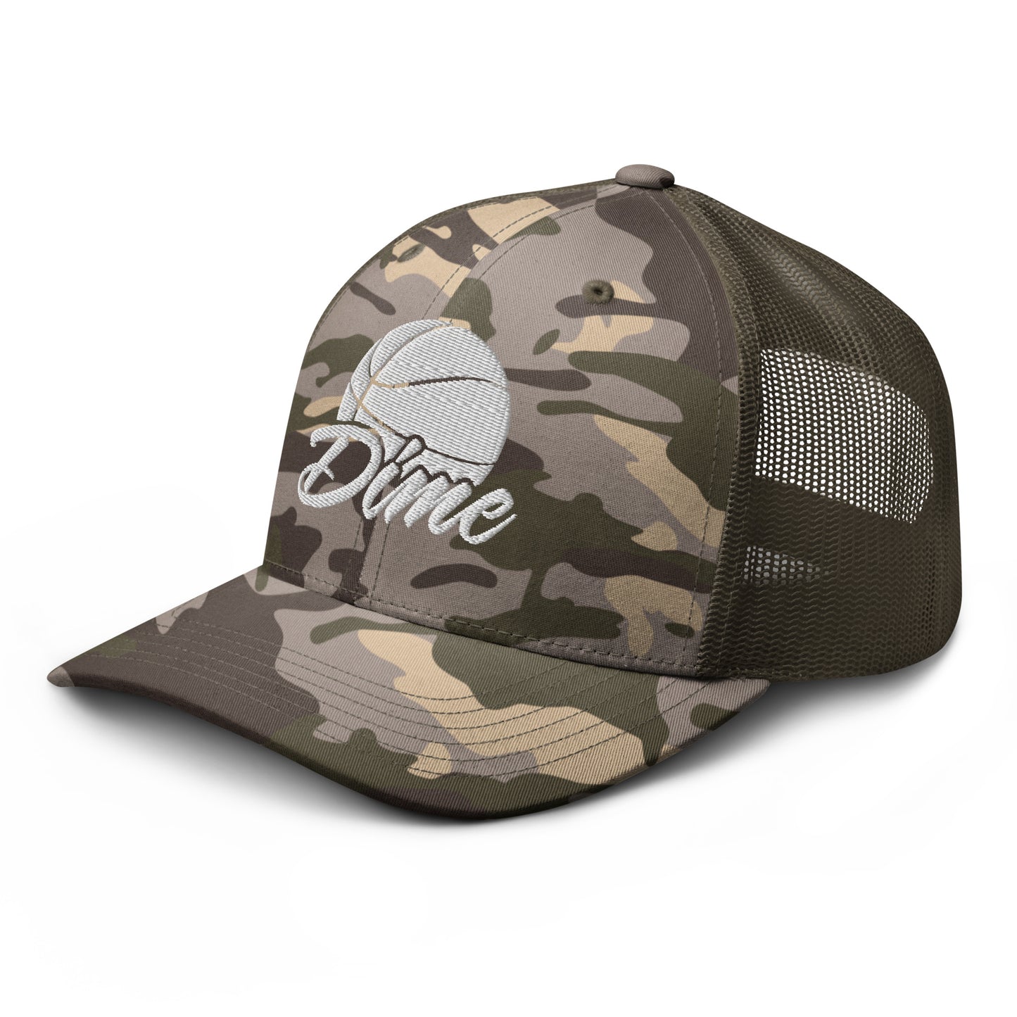 Open Gym Camouflage Trucker Hat