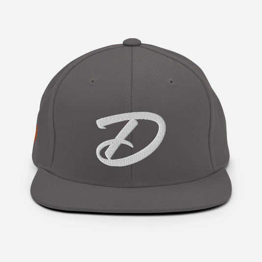 D Up Snapback Hat