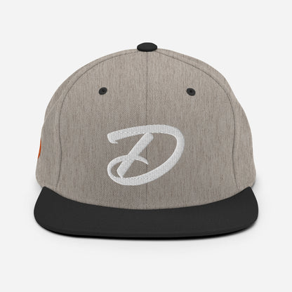 D Up Snapback Hat