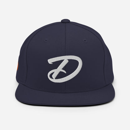 D Up Snapback Hat